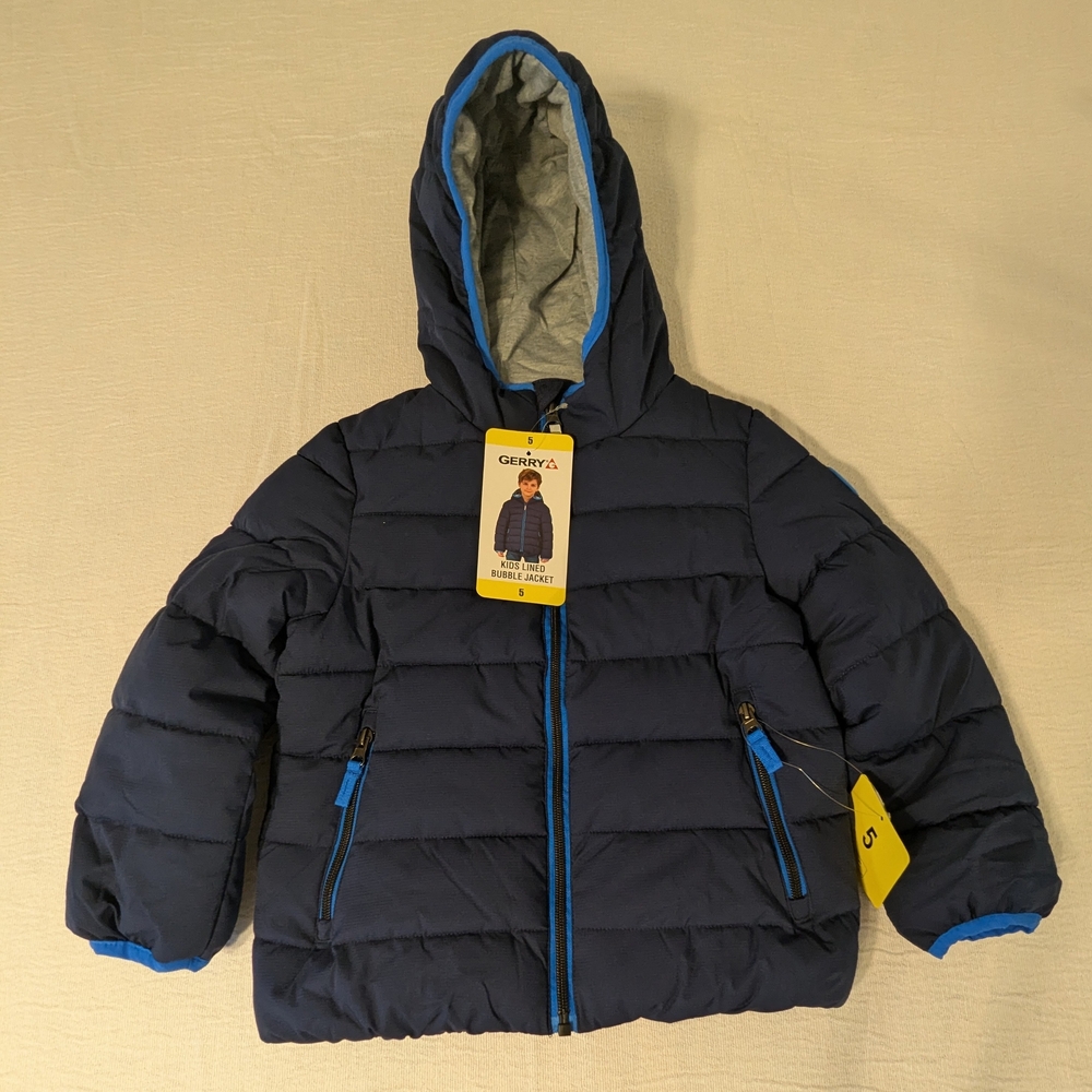 Gerry Weber Kids Puffer Jacket - Navy Blue